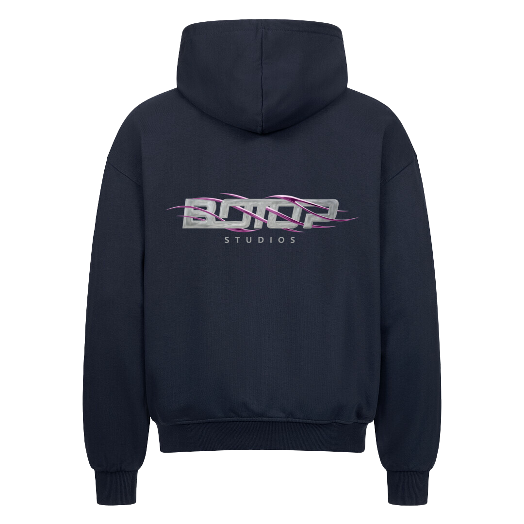 Botop Zipper - Pink Print