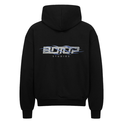 Botop Zipper - Blue Print