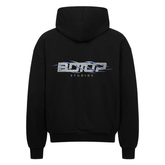 Botop Zipper - Blue Print