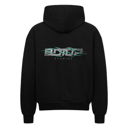 Botop Zipper - Green Print