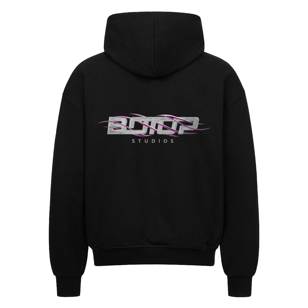 Botop Zipper - Pink Print